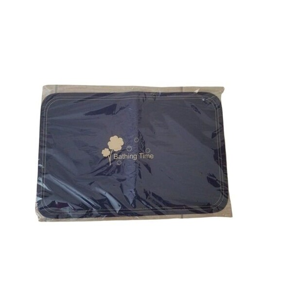 Blue Bathroom Mat - New - Soft & Absorbent Shower Mat - Picture 9 of 9